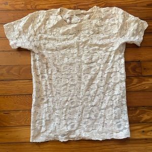 Used Victoria secret laced xs shirt